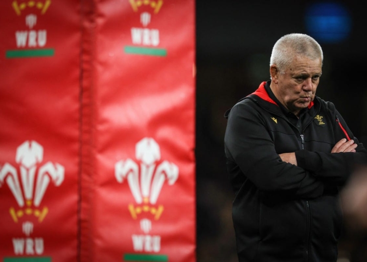 (FILES) Wales' New Zealander coach Warren Gatland reacts prior to the Autumn Nations Series International rugby union Test match between Wales and South Africa at the Principality Stadium in Cardiff on November 23, 2024. Gatland is set to leave his role as Wales head coach midway through the Six Nations after a record 14 consecutive international defeats, it was widely reported on February 11, 2025. (Photo by Adrian Dennis / AFP) / RESTRICTED TO EDITORIAL USE -USE IN BOOKS SUBJECT TO WELSH RUGBY UNION (WRU) APPROVAL