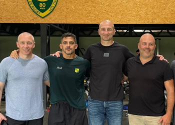 El inglés Borthwick de recorrida por los clubes San Luis y Los Tilos