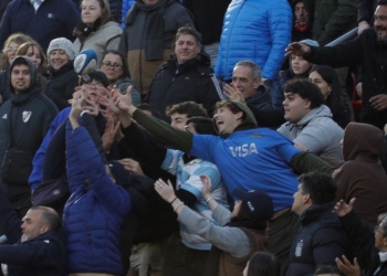 Todo el color del paso de Los Pumas por La Plata