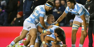 Tremenda remontada de Los Pumas